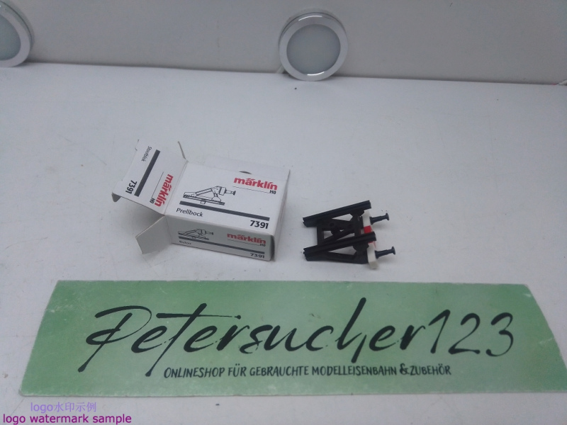 Märklin H0 AC 7391 K-Gleis 1 x Prellbock / 38 mm / OVP