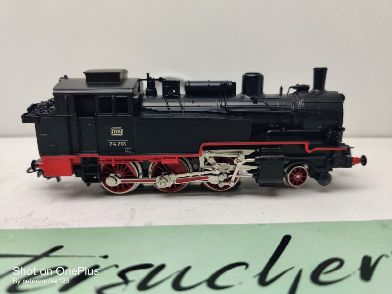 Märklin H0 AC 29175 / BR74 401 Dampflok Delta-Digital / DB