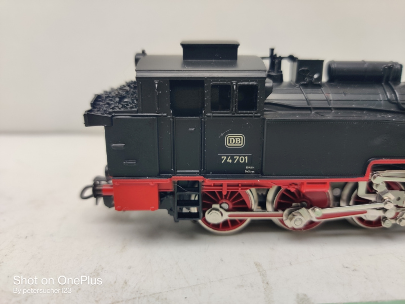 Märklin H0 AC 29175 / BR74 401 Dampflok Delta-Digital / DB