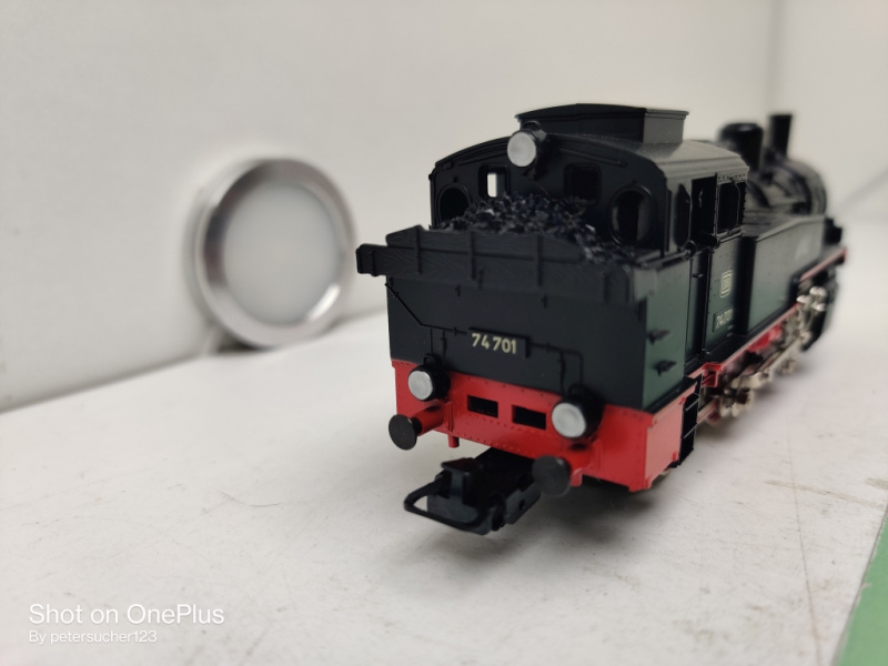 Märklin H0 AC 29175 / BR74 401 Dampflok Delta-Digital / DB