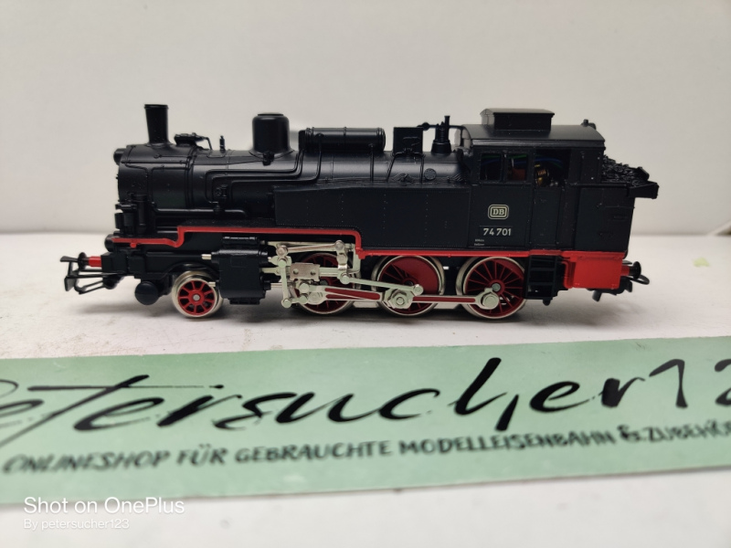 Märklin H0 AC 29175 / BR74 401 Dampflok Delta-Digital / DB