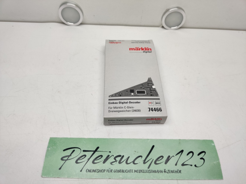 Märklin H0 74466 Mfx  Einbau - Decoder  C-Gleis / Für 24630 Drei Wege Weichen / OVP