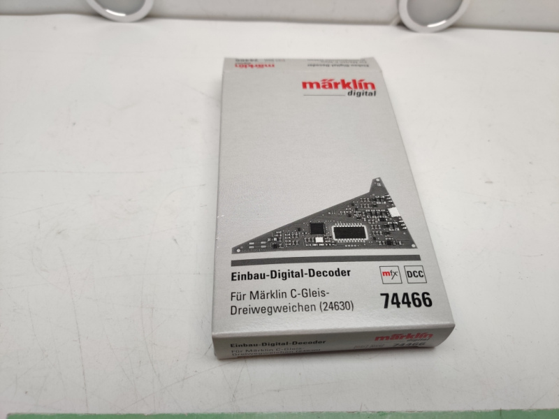 Märklin H0 74466 Mfx  Einbau - Decoder  C-Gleis / Für 24630 Drei Wege Weichen / OVP