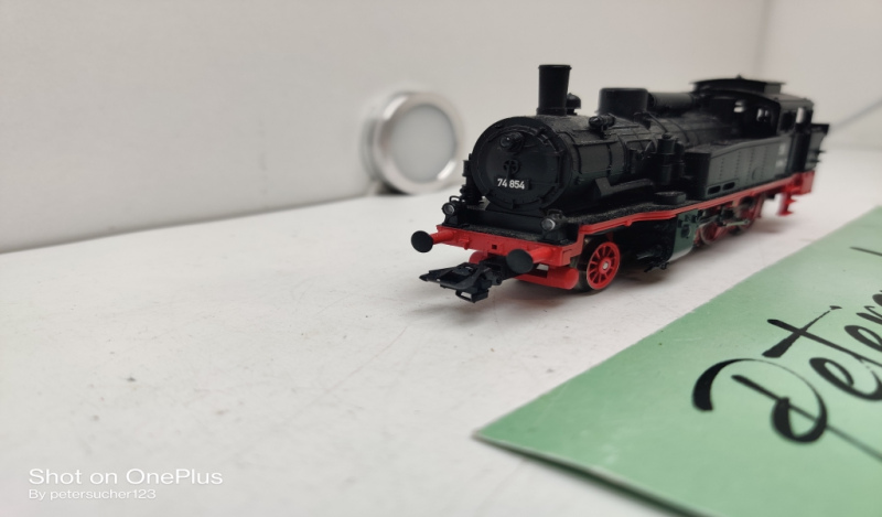 Märklin H0 AC BR74 854  Dampflok / Mfx / DB / Digital
