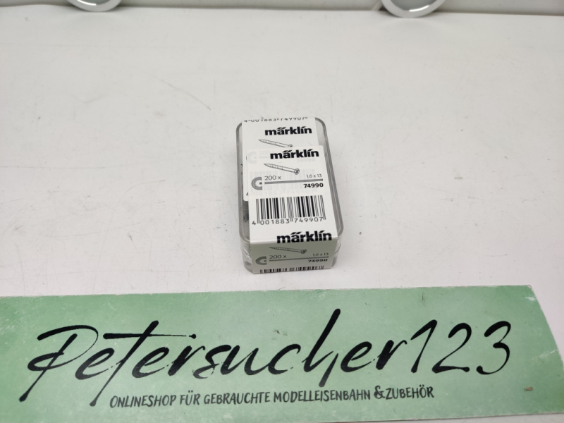 Märklin H0 74990 / 200 Schrauben  C-Gleis  / OVP