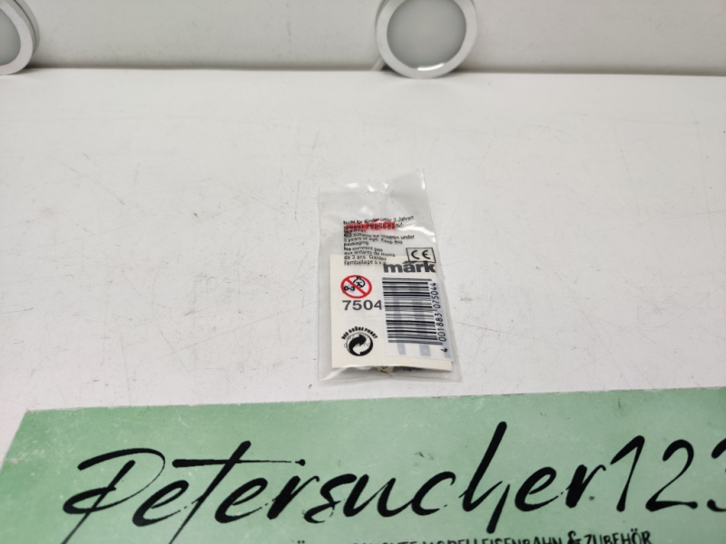 MÄRKLIN H0 1 x 7504 Anschluss für Mittelleiter / OVP