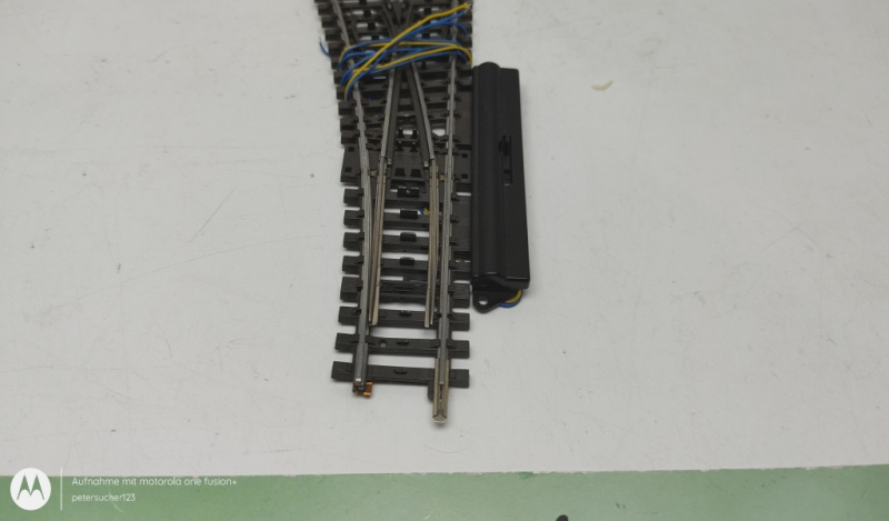 Märklin H0 2261 Weiche Links mit Antrieb