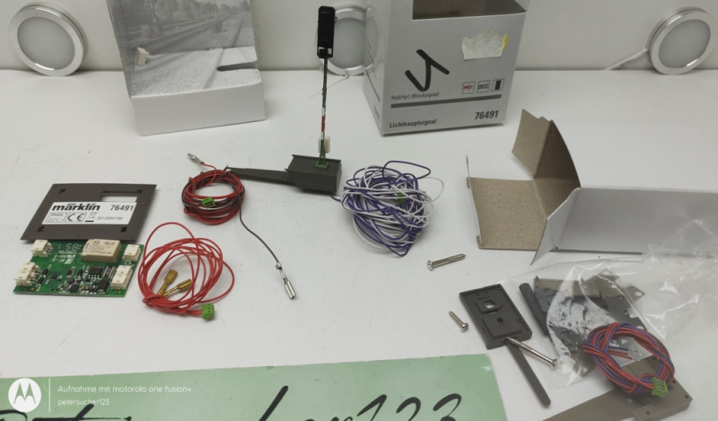 Märklin H0 AC 76491 Hauptsignal/Formsignal mit Gittermast/ Mfx / DCC / OVP