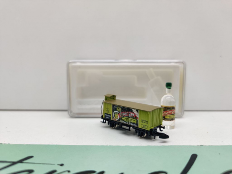 Märklin Z DC 80005 Museumswg'94 "Göppinger Tafelwasser" Gk / K.W.St.E. / OVP