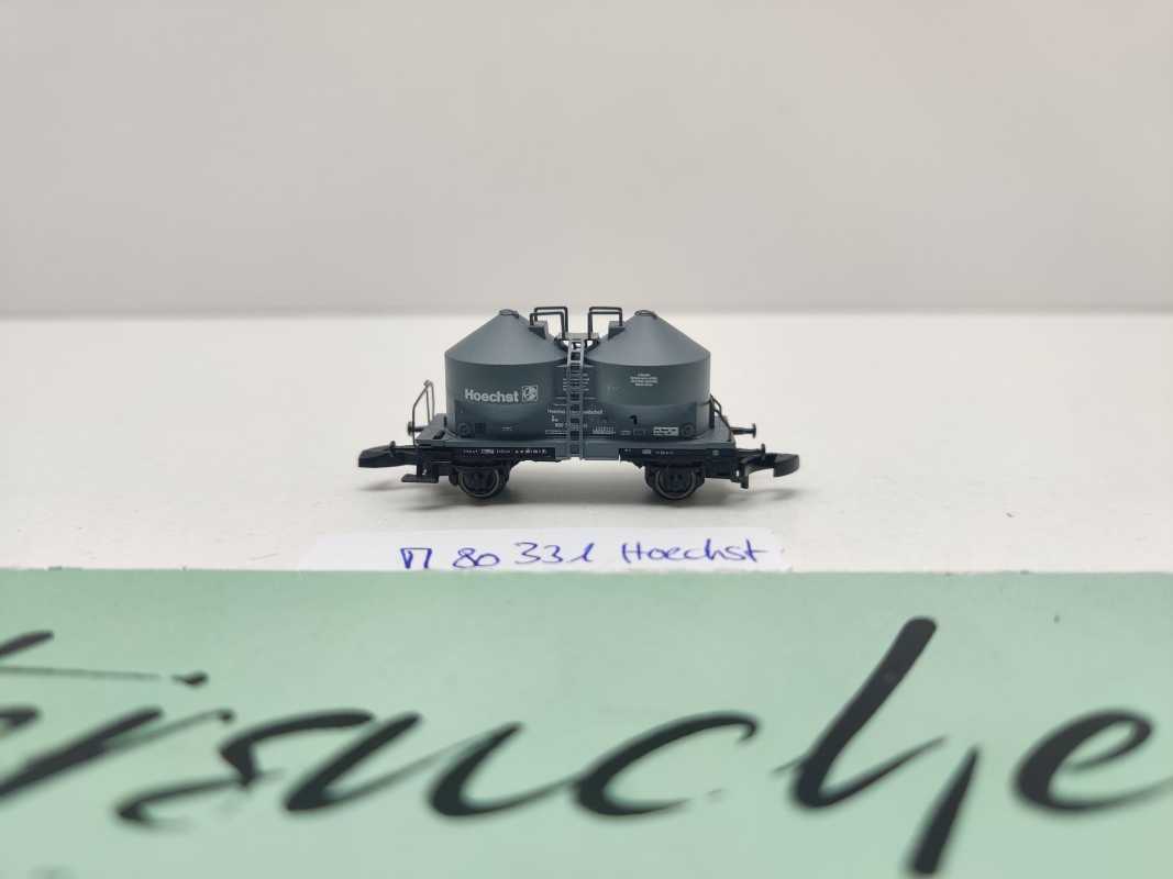 Märklin Z DC 80331 Silowagen Hoechst "Insider JW'21" Uc / DB