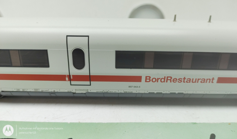 Märklin H0 AC 807 043-5 Bord Restaurant ICE / DB