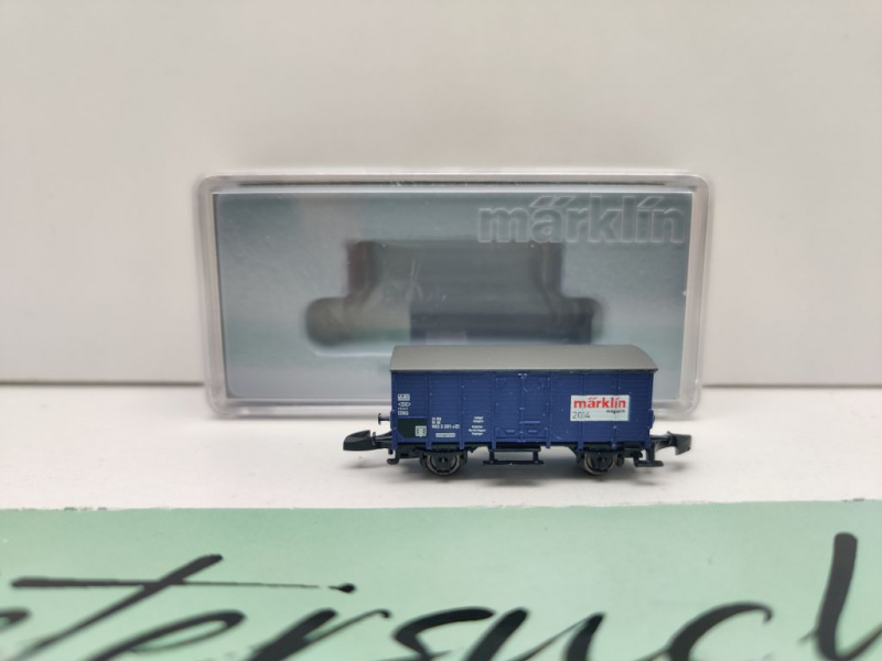 Märklin Z DC 80824 Magazin JW'14 "Behelfskühlwagen" Gkklms / DB / OVP