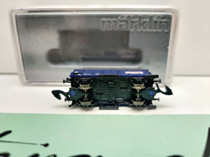 Märklin Z DC 80824 Magazin JW'14 "Behelfskühlwagen" Gkklms / DB / OVP