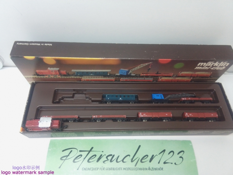 Märklin Z DC 8103 Märklin Gleisbauzug mit BR 260 / DB / OVP