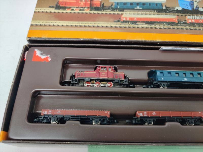 Mini Club / Märklin Z DC 8103 /  Märklin Gleisbauzug mit BR 260 / DB / Analog / OVP