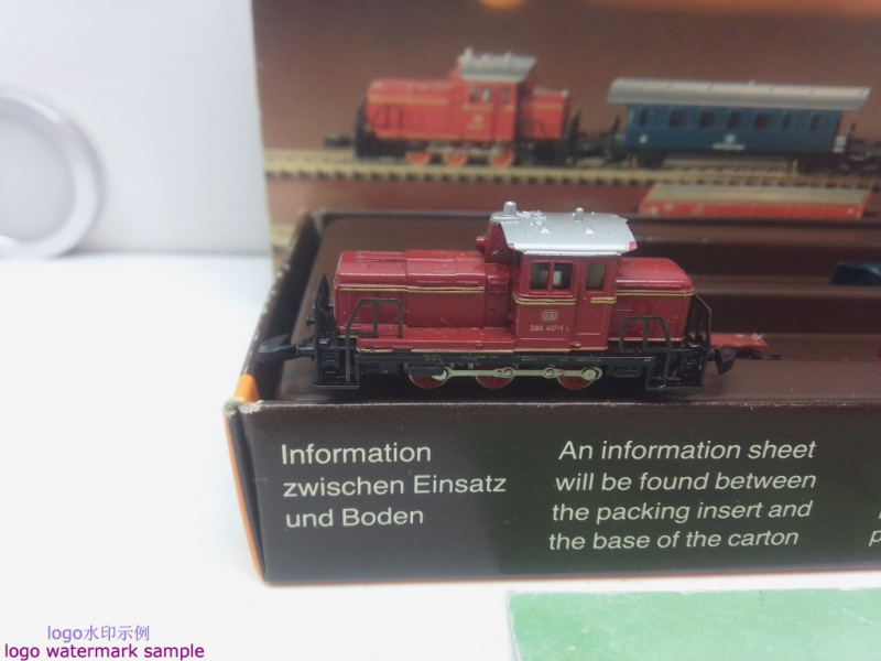 Märklin Z DC 8103 Märklin Gleisbauzug mit BR 260 / DB / OVP