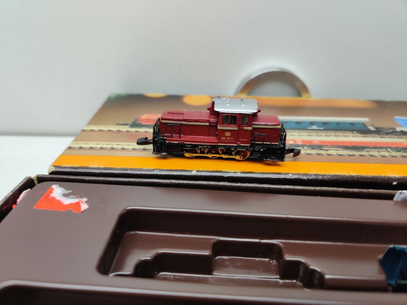 Mini Club / Märklin Z DC 8103 /  Märklin Gleisbauzug mit BR 260 / DB / Analog / OVP