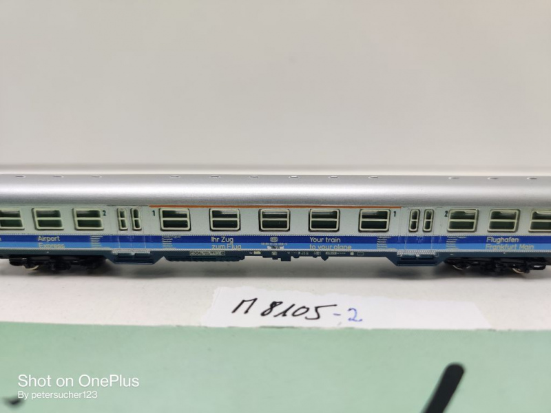 Märklin Z DC 8105 1x Nahverkehrswagen aus Set / 1.-2.Kl / ABnrzb704 / DB