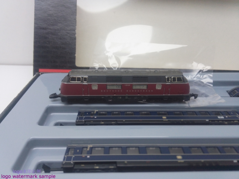 MÄRKLIN Z DC 81176 / legendären F-Zug „Blauer Enzian“ / DB / im Betriebszustand um 1958 / Digital / OVP