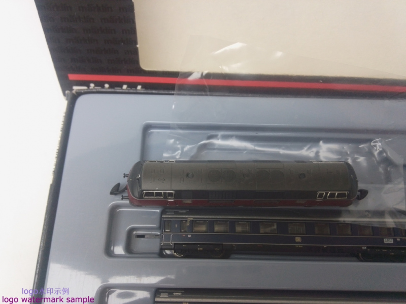 MÄRKLIN Z DC 81176 / legendären F-Zug „Blauer Enzian“ / DB / im Betriebszustand um 1958 / Digital / OVP