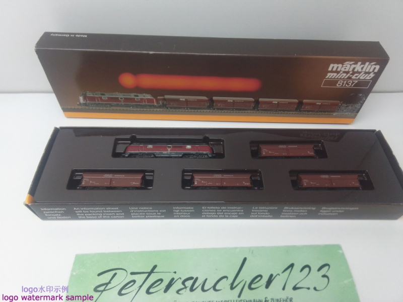 MÄRKLIN Z DC 8137 / „RAG-Güterzugset“ (Ruhrkohle AG) für den Kohlentransport / Digital / OVP