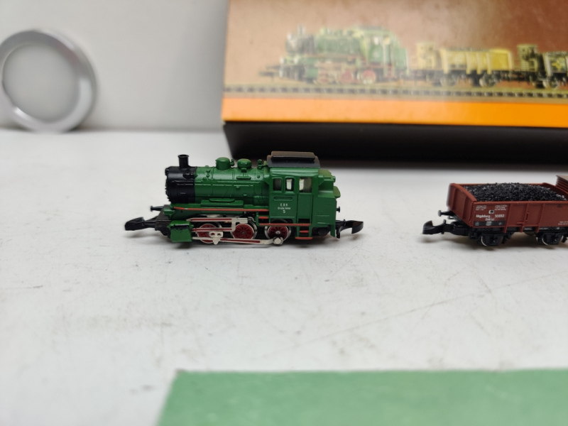 Märklin Z DC 8138 Zugset Länderbahn-Kohlenzug / Grube Anna / E.B.V. / OVP