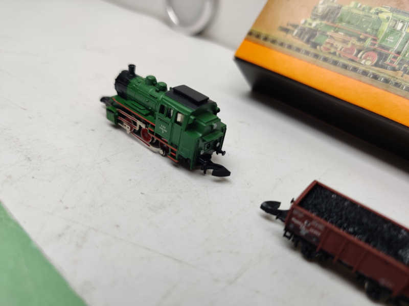 Märklin Z DC 8138 Zugset Länderbahn-Kohlenzug / Grube Anna / E.B.V. / OVP