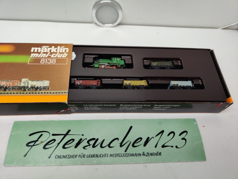 Märklin Z DC 8138 Zugset Länderbahn-Kohlenzug / Grube Anna / E.B.V. / OVP