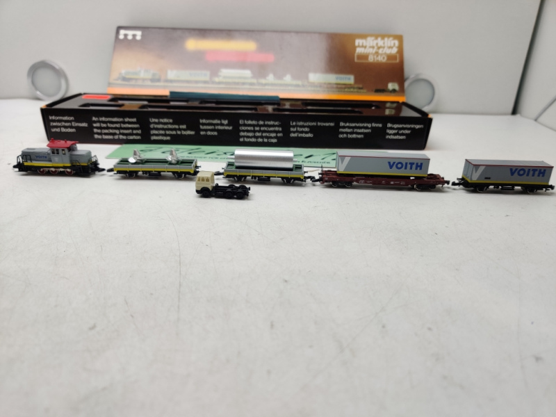 Märklin Z DC 8140 Märklin Werks Zug Voith MHI / Analog / OVP