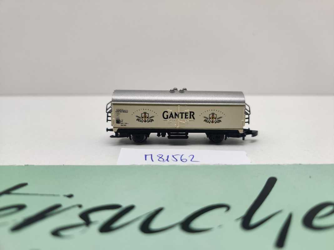 Märklin Z DC 81562 Kühlwagen "Ganter" Ichqrs377 aus Set / Privat - DB