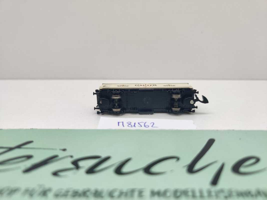 Märklin Z DC 81562 Kühlwagen "Ganter" Ichqrs377 aus Set / Privat - DB