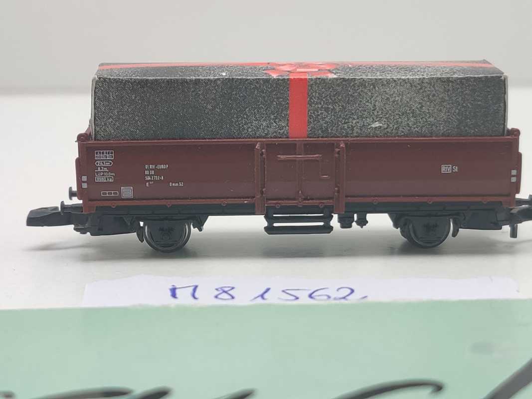 Märklin Z DC 81562 Mittelbordwagen & Geschenk Omm52 aus Set / 732-9 / DB