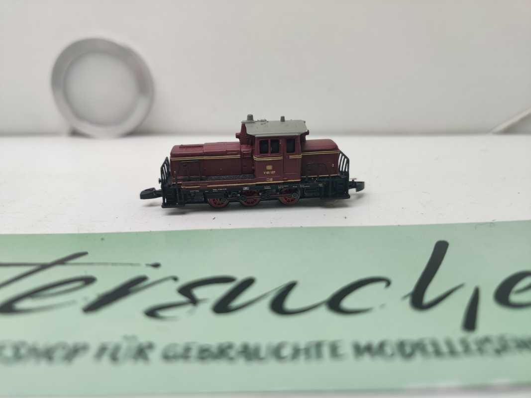 Mini Club / Märklin Z DC 81564 / V60 Diesellok / Analog / Rot