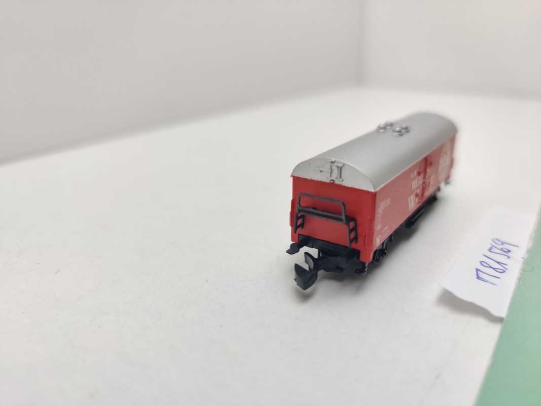 Märklin Z DC 81569 Kühlwagen "Wulle" Ichqrs377 aus Set / Privat - DB