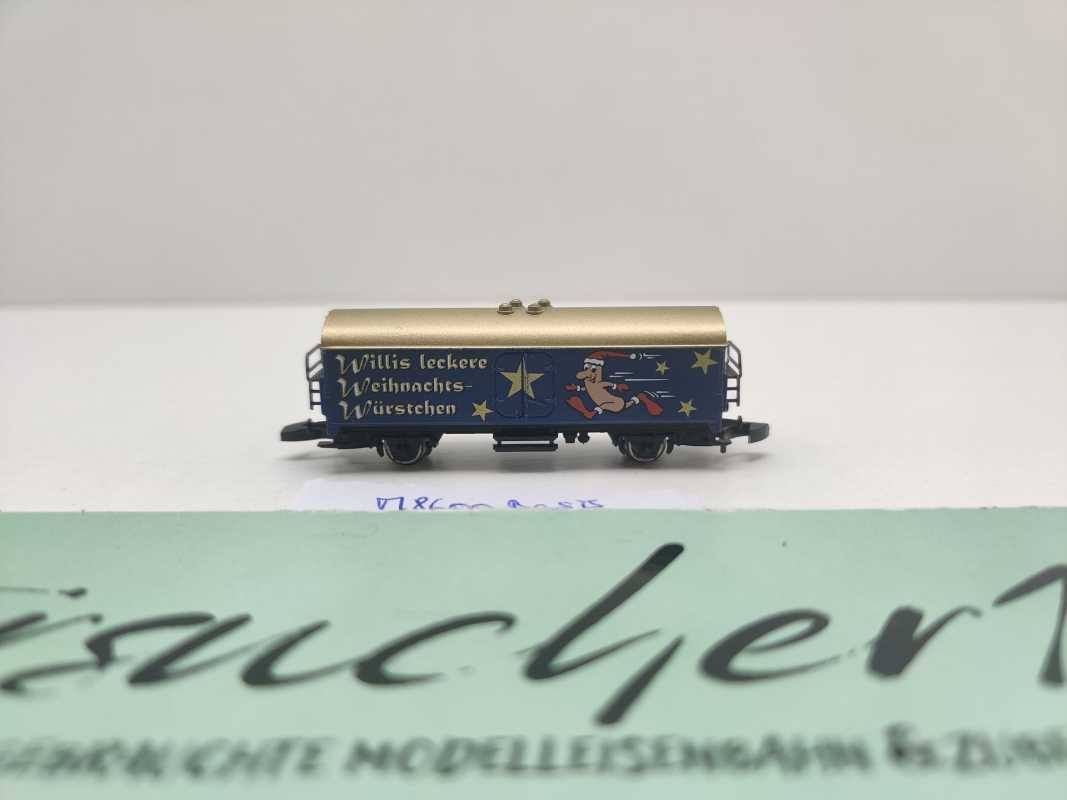 Märklin Z DC 81841 Kühlwagen "Weihnachts Würstchen" aus Set Ichqrs377 / [P]