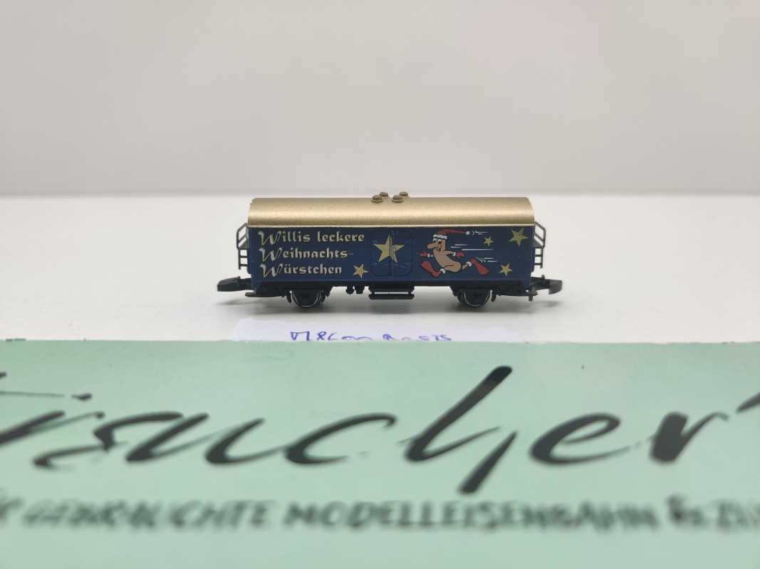 Märklin Z DC 81841 Kühlwagen "Weihnachts Würstchen" aus Set Ichqrs377 / [P]