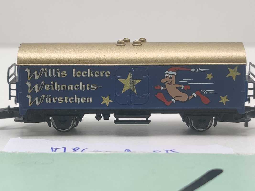 Märklin Z DC 81841 Kühlwagen "Weihnachts Würstchen" aus Set Ichqrs377 / [P]