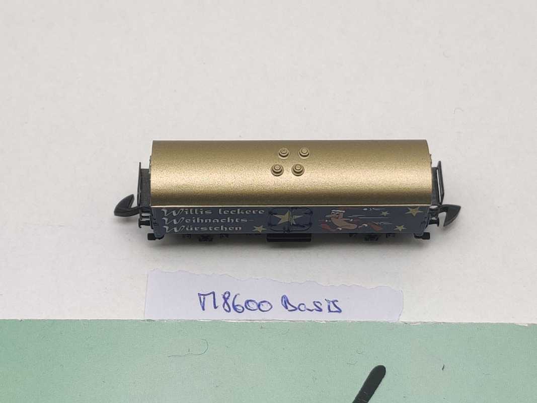 Märklin Z DC 81841 Kühlwagen "Weihnachts Würstchen" aus Set Ichqrs377 / [P]