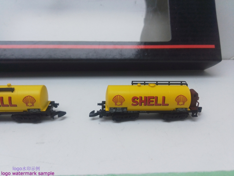 Märklin Z DC 82070 Kesselwagenset Shell / Gelb / 2 Anhänger / OVP