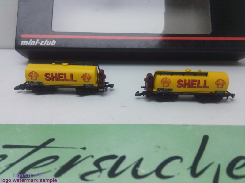 Märklin Z DC 82070 Kesselwagenset Shell / Gelb / 2 Anhänger / OVP