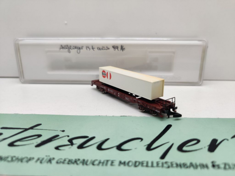 Märklin Z DC 82280 Huckepackwagen Auflieger Silit / Sdgkms707 / DB / ErsatzVP