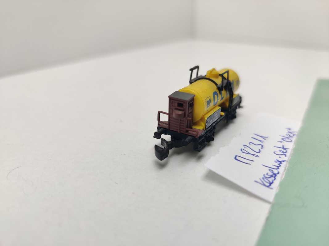 Märklin Z DC 82311-3 Kesselwagen mit Bremserhaus "Olex" aus Set / Privat