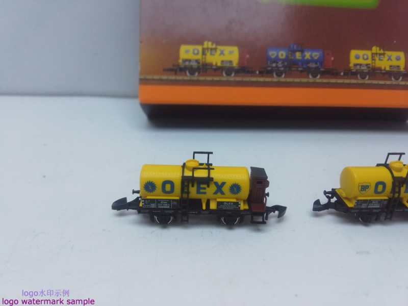 Märklin Z DC 82311 Kesselwagen-Set "OLEX" / 3 Anhänger / OVP