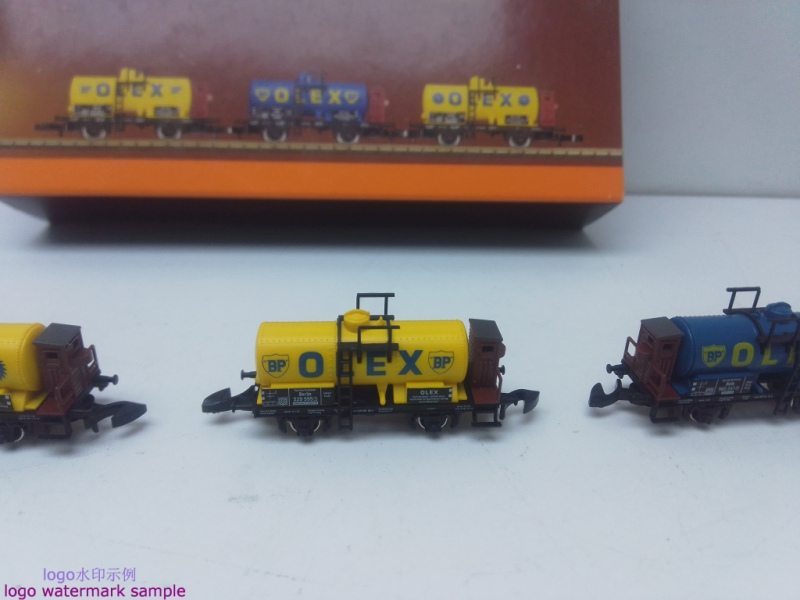 Märklin Z DC 82311 Kesselwagen-Set "OLEX" / 3 Anhänger / OVP