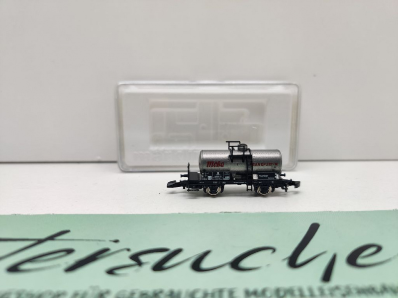 Märklin Z DC 82312 Kesselwagen Bremserbühne "Moha" / Tkkmehs53 / DB / OVP