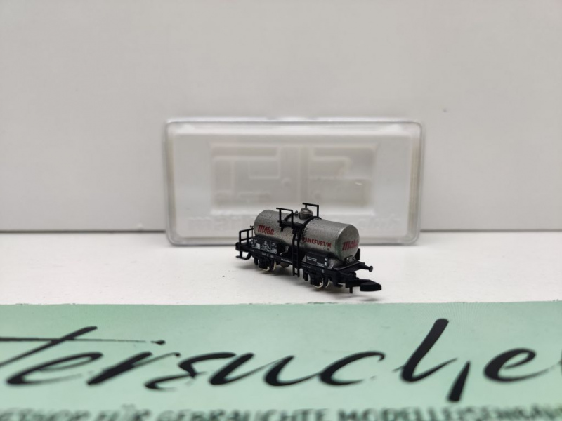 Märklin Z DC 82312 Kesselwagen Bremserbühne "Moha" / Tkkmehs53 / DB / OVP