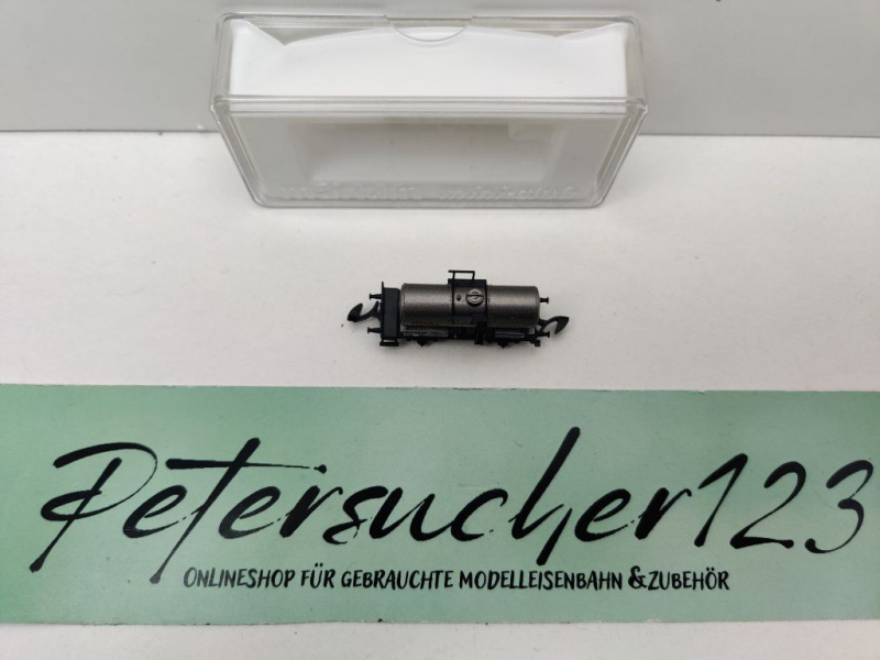 Märklin Z DC 82312 Kesselwagen Bremserbühne "Moha" / Tkkmehs53 / DB / OVP