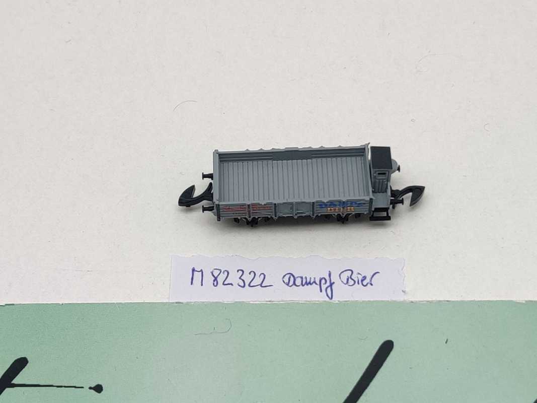 Märklin Z DC82322 off Güterwagen "Dampfbier" O10 / MoBa-Treff