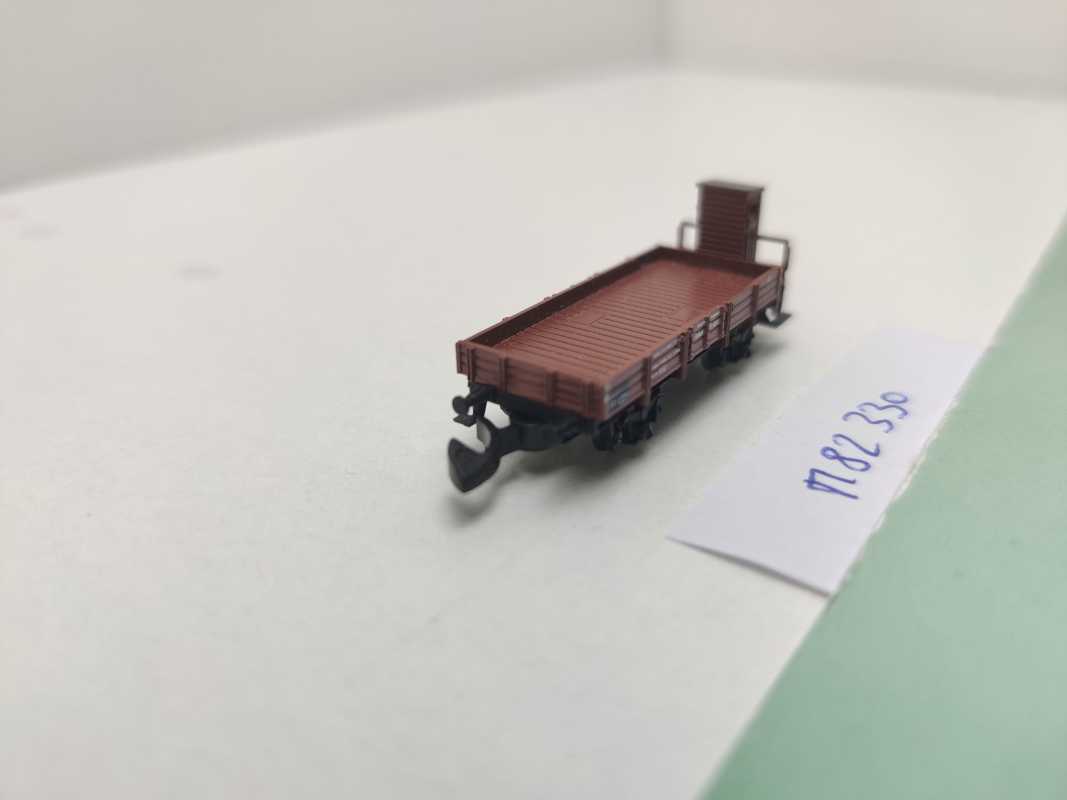 Märklin Z DC82330 Niederbordwagen Bremserhaus X Erfurt / DRG