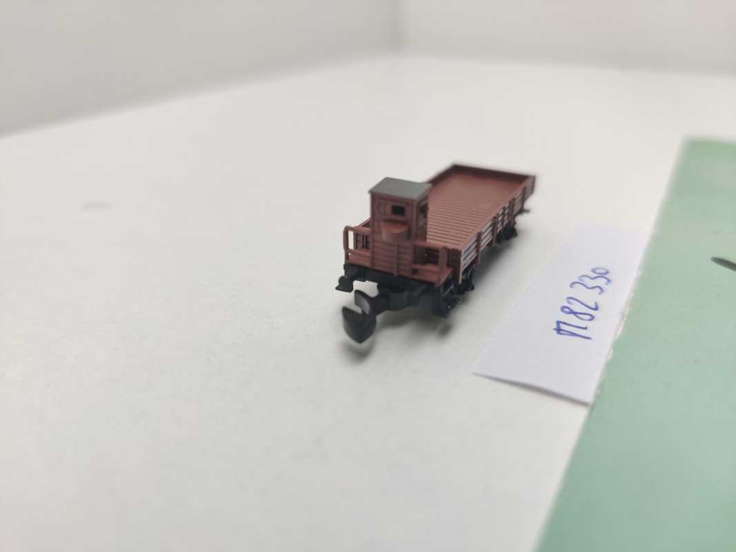 Märklin Z DC82330 Niederbordwagen Bremserhaus X Erfurt / DRG